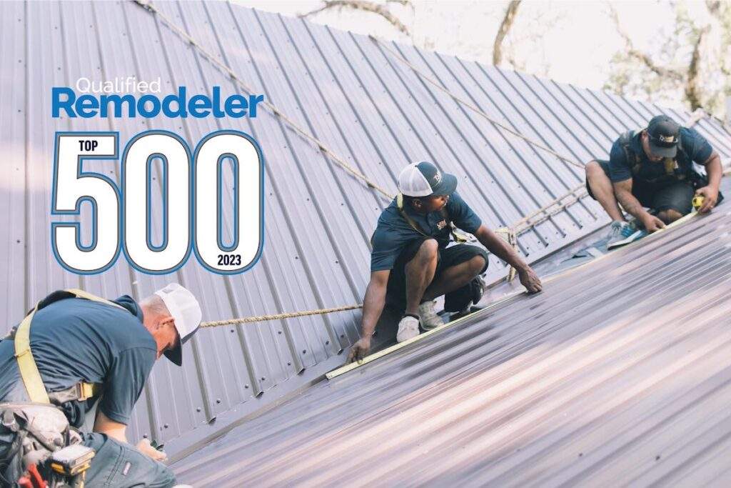 Tadlock Roofing Named Qualified Remodeler Top 500 for 2023 Tadlock
