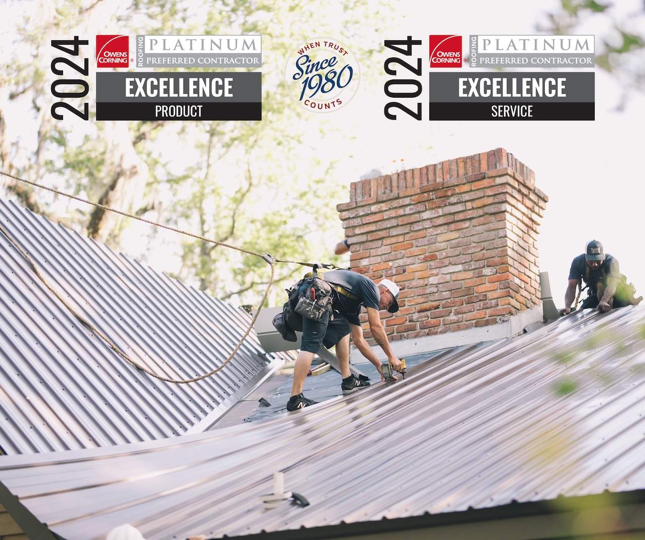 Tadlock Roofing Garners Prestigious 2024 Owens Corning Awards - Tadlock ...